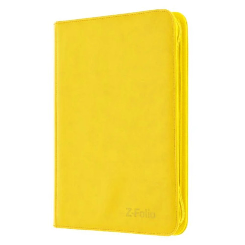 BCW Z-Folio 9-Pocket LX Album - Yellow