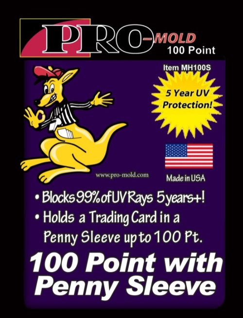 Pro-Mold Magnetic Card Holder 100pt (Holds Sleeved Card) / Case of 160