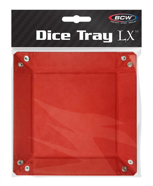 BCW Dice Tray Square - Red