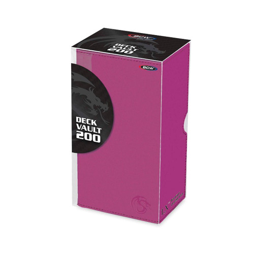 BCW Gaming Deck Vault LX 200 - Pink