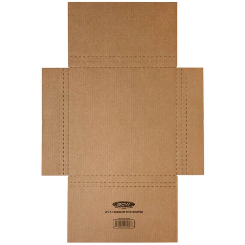 BCW Wrap Mailer for 33 RPM Records / Bundle of 10