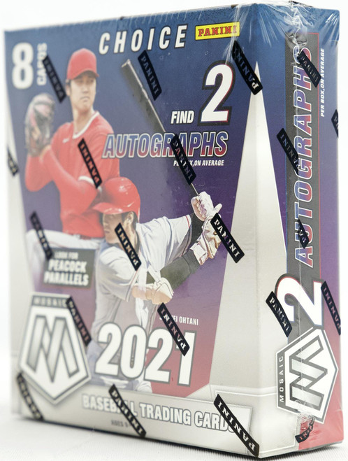 2021 Panini Mosaic Baseball Choice Box