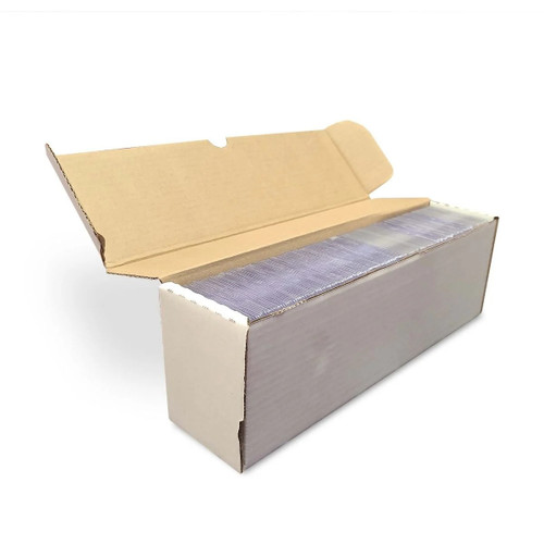 Trading Card Storage Box with Dividers, 5 Row Box