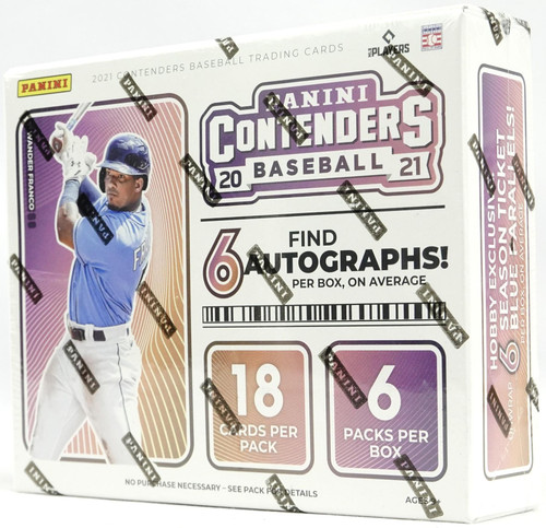 2021 Panini Contenders Baseball Hobby Box 2021 Panini Contenders Baseball Hobby Box