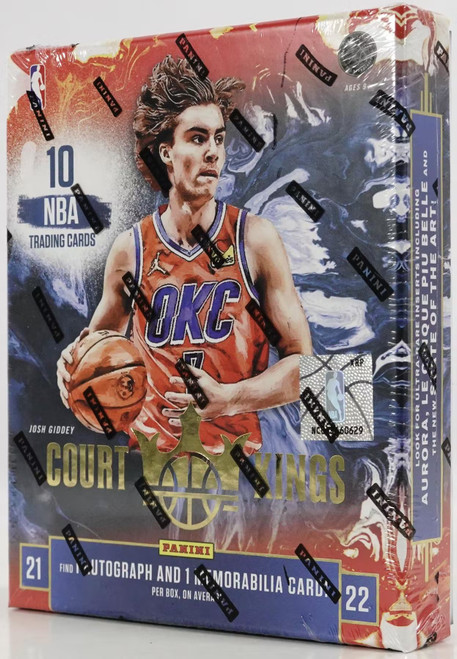 2021/22 Panini Court Kings Basketball Hobby Box - The Baseball