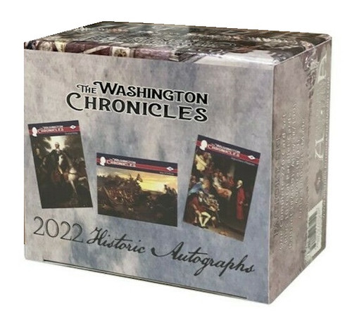 2022 Historic Autographs The Washington Chronicles Factory Set