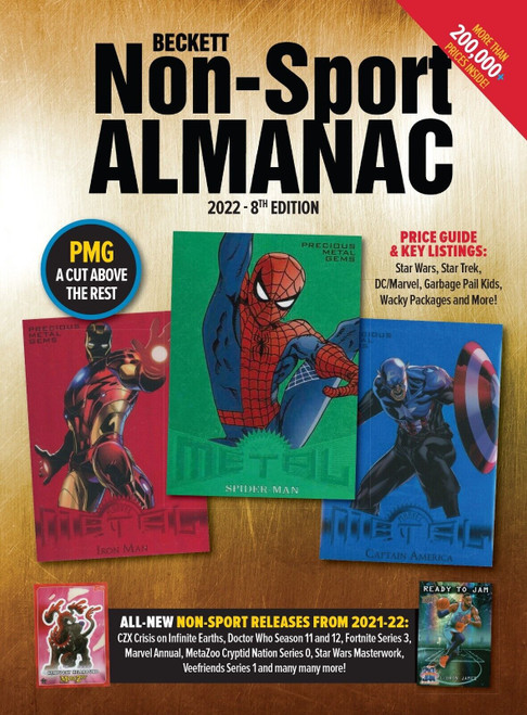 2022 Beckett Non-Sport Almanac - 8th Edition - The Baseball Card