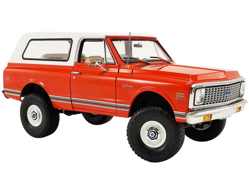 1972 Chevrolet Blazer K/5 - Orange - Highlander Edition - 1:18 Diecast Model Car by ACME