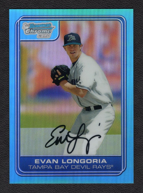 2013 Bowman Chrome #DP66 Evan Longoria 1st Bowman Chrome Reprint