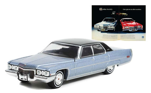 1972 Cadillac Sedan Deville - Vintage Ad Cars Series 7 - 1:64 Model by Greenlight