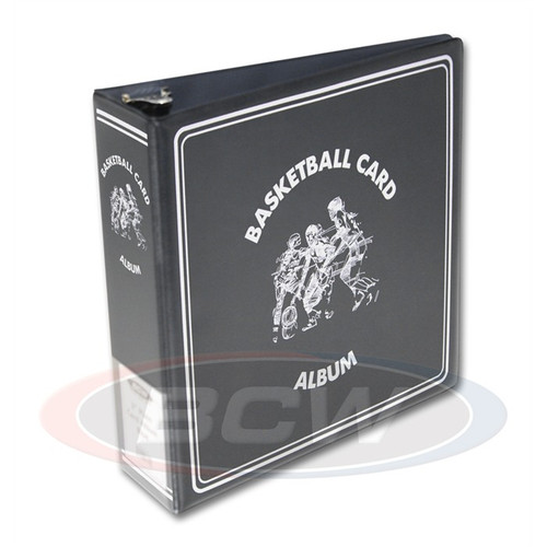 BCW 3" Basketball Album - Black / Case of 12