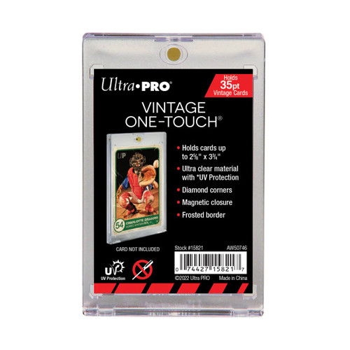 Ultra Pro Vintage One Touch Magnetic Holder - The Baseball Card