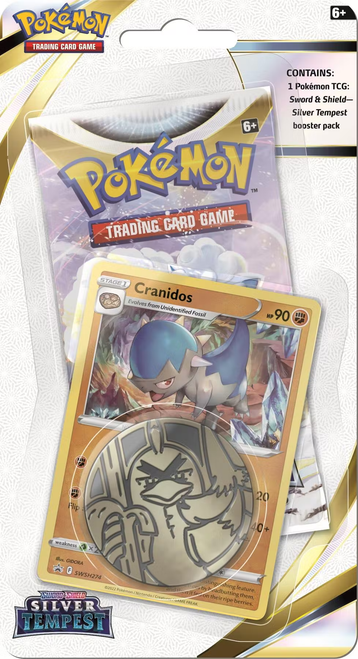 Pokemon Sword & Shield: Silver Tempest Checklane Booster Pack Blister