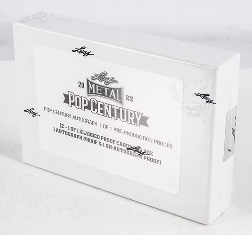 2022 Leaf Metal Pop Century Pre-Production Proofs Hobby Box