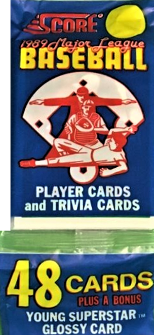 1989 Score Baseball Rack Pack