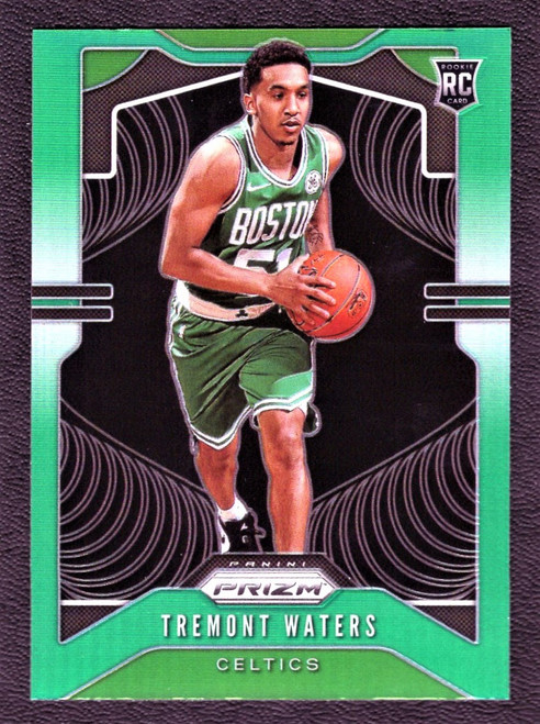 2019/20 Panini Prizm #286 Tremont Waters Green Prizm Rookie/RC