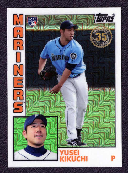 2019 Topps '84 Topps Silver Pack #T84-37 Yusei Kikuchi