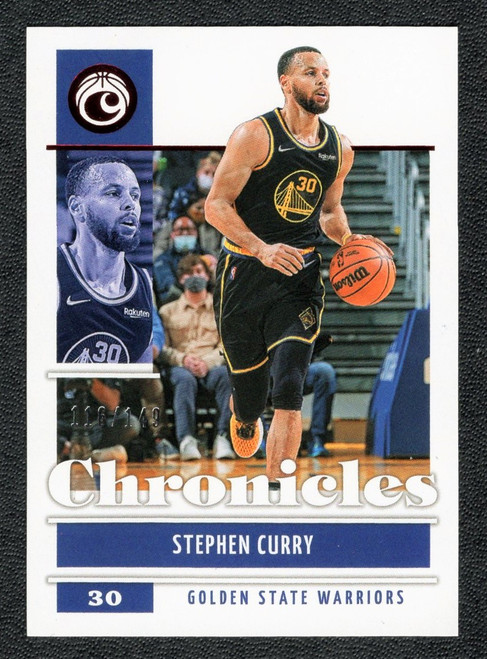 2021/22 Panini Chronicles #3 Stephen Curry 116/149