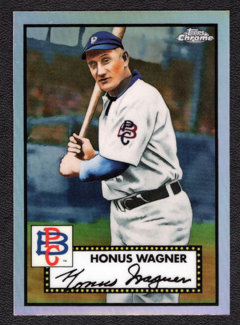 2021 Topps Chrome Platinum Anniversary #616 Honus Wagner Refractor