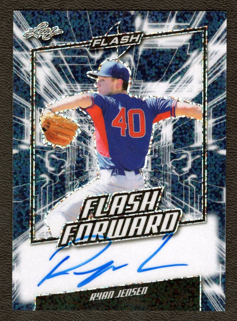 2019 Leaf Flash #FF-RJ1 Ryan Jensen Flash Forward Blue Autograph 23/50