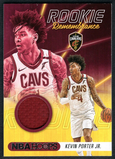 2020/21 Panini Hoops #SS-14 Kevin Porter Jr. Rookie Remembrance Jersey Relic
