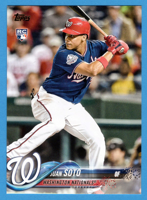 2021 Topps Series 1 #330 Juan Soto Blue Parallel - The Baseball Card King,  Inc.