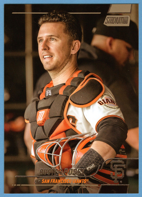 2022 Topps Stadium Club #68 Buster Posey Oversized Base Topper