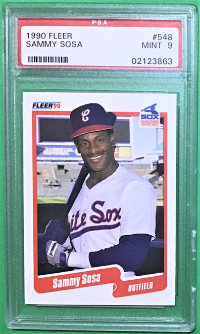 Sammy Sosa (Chicago White Sox) 1990 Upper Deck Baseball #17