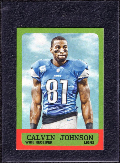 2014 Topps #216 Calvin Johnson 1963 Style Mini