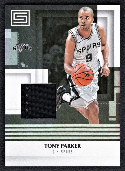 2017/18 Panini Status #M-TPK Tony Parker Game Used Jersey Relic