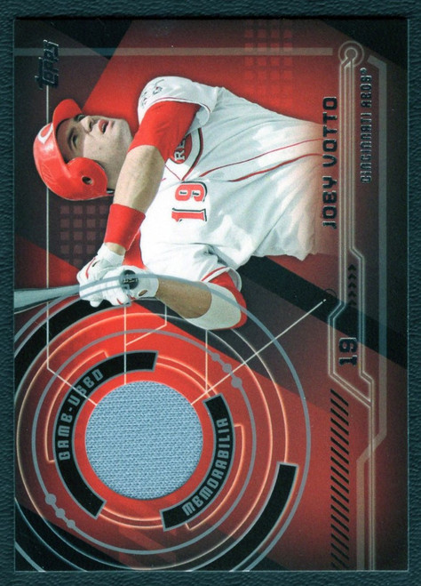 2014 Topps Series 2 #TR-JV Joey Votto Game-Used Jersey Trajectory Relic