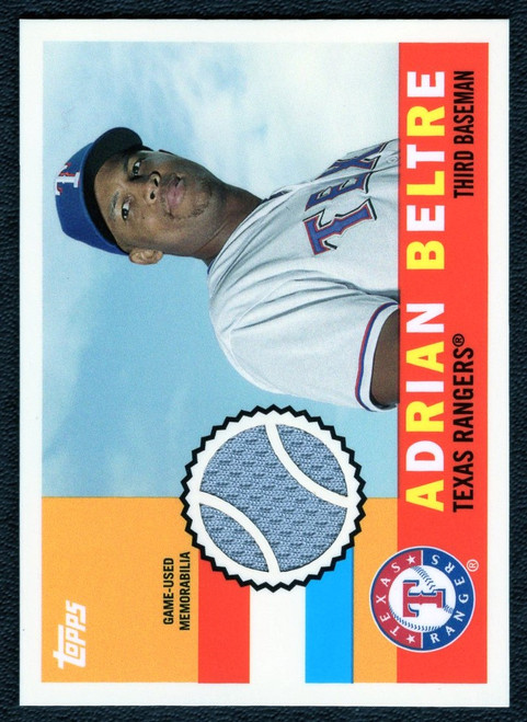 2013 Topps Archives #60R-AB Adrian Beltre Game Used Jersey Relic - The  Baseball Card King, Inc.