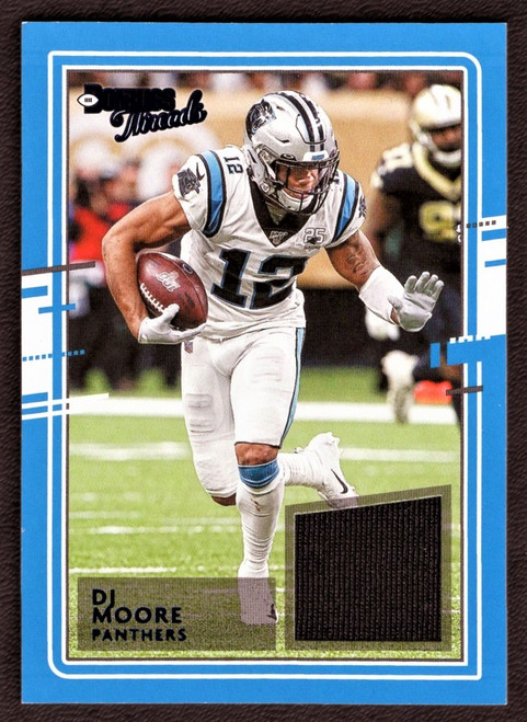 2020 Panini Donruss #2 DJ Moore Player Worn Jersey Relic