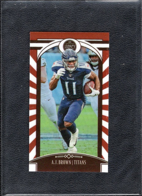 2020 Panini Legacy #29 A.J. Brown Mini Red Parallel 03/75