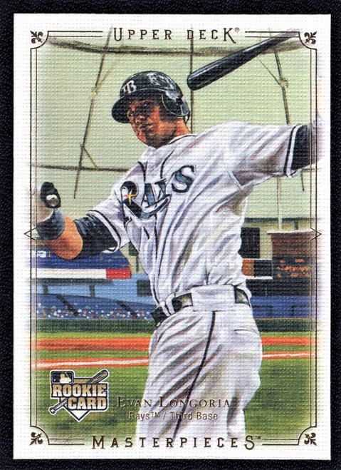 2008 Upper Deck Masterpieces #7 Evan Longoria Rookie