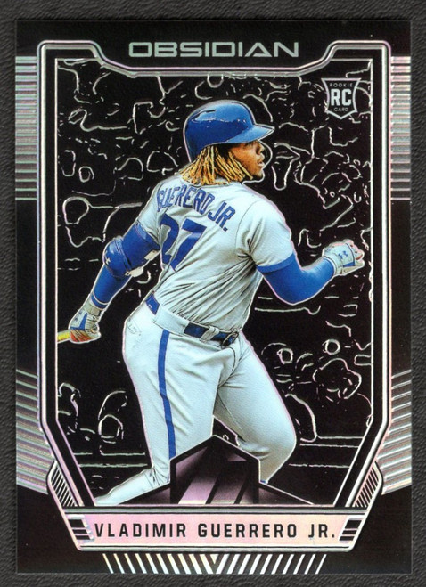 2019 Panini Obsidian #7 Vladimir Guerrero Jr. Rookie Silver Prizm