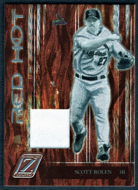 2005 Donruss Zenith #RH-1 Scott Rolen Red Hot Game Used Jersey Relic 036/150