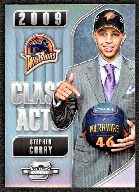 2018/19 Panini Contenders Optic #25 Stephen Curry Class Acts Silver Prizm SP