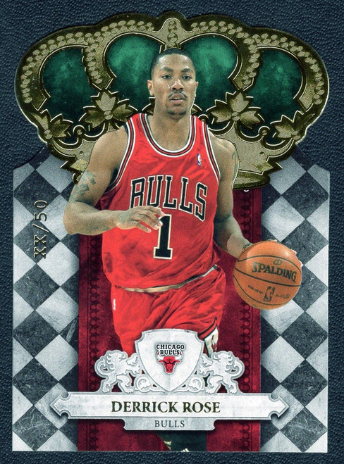 2010/11 Panini Crown Royale #VIP3 Derrick Rose National Convention XX/50
