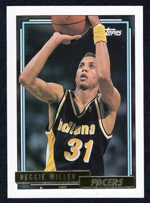 1992/93 Topps #193 Reggie Miller Gold