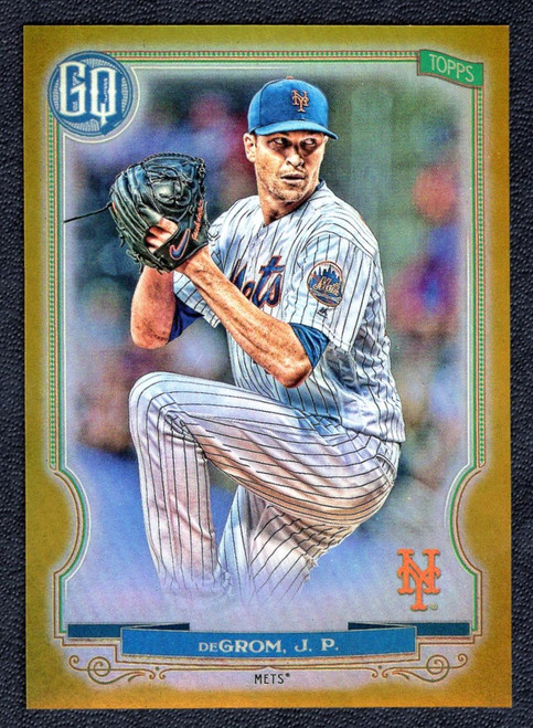 2020 Topps Gypsy Queen #43 Jacob DeGrom Gold Refractor 20/50