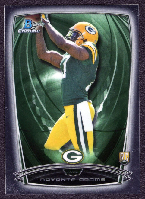 2014 Bowman Chrome #197 Davante Adams Rookie