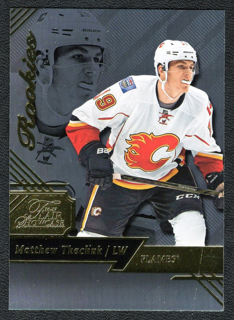 2016-17 Fleer Flair Showcase #42 Matthew Tkachuk Rookie