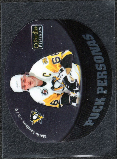 2016-17 Upper Deck OPC Platinum #PP-1 Mario Lemieux Puck Personas Die Cut