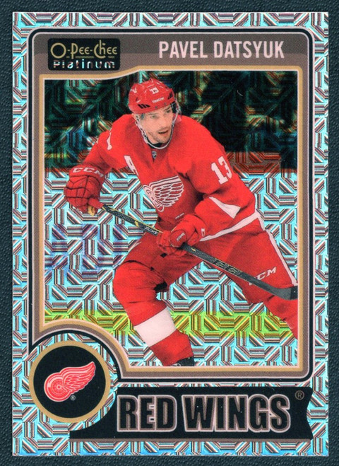 2014-15 Upper Deck OPC Platinum #86 Pavel Datsyuk Traxx Parallel