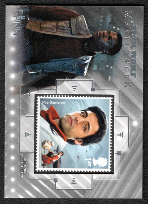 2020 Topps Star Wars Masterwork #SC-FP FINN Stamp Relic