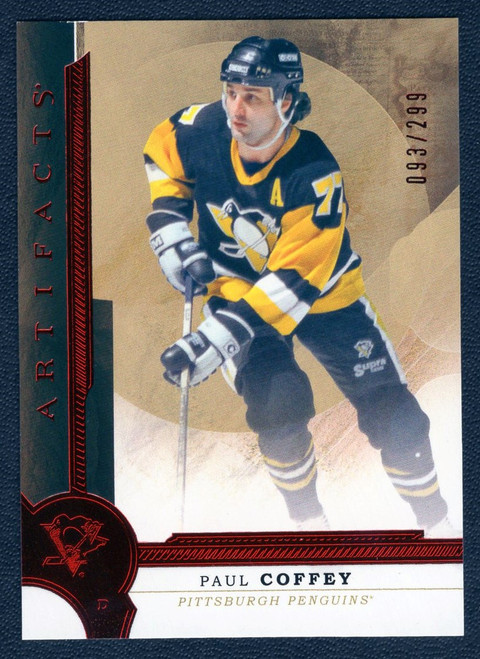 2016-17 Upper Deck Artifacts #135 Paul Coffey Red Parallel 093/299