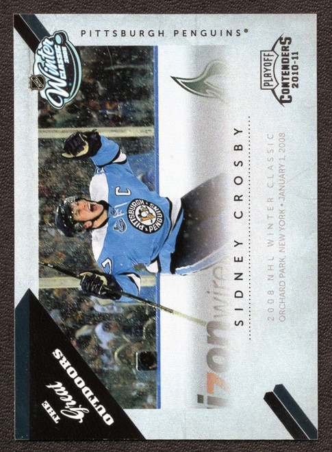 2010-11 Panini Playoff Contenders #3 Sidney Crosby The Great Outdoors