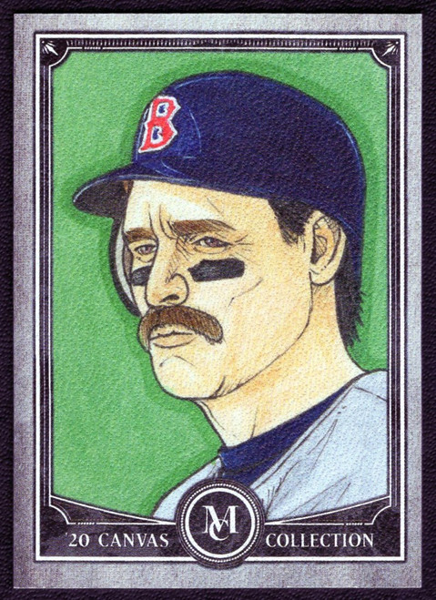 2020 Topps Museum #CCR-46 Wade Boggs Canvas Collection Reproduction