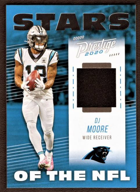 2020 Panini Prestige #SN-DJM DJ Moore Stars Of The NFL Jersey Relic